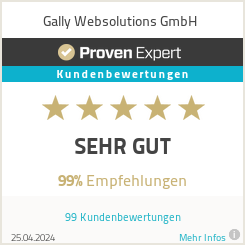 Erfahrungen & Bewertungen zu Gally Websolutions GmbH