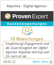 Erfahrungen & Bewertungen zu Alquimia - Digital Agentur