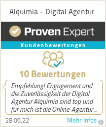 Erfahrungen & Bewertungen zu Alquimia - Digital Agentur