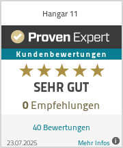 Erfahrungen & Bewertungen zu Hangar 11