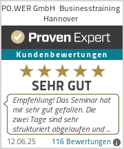 Erfahrungen & Bewertungen zu PO.WER GmbH  Businesstraining Hannover
