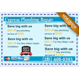 Cypress Plumbing Repair