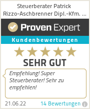 Erfahrungen & Bewertungen zu Steuerberater Patrick Rizzo-Aschbrenner Dipl.-Kfm. German Certified Tax Advisor