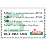 TX Spring Plumbing Company