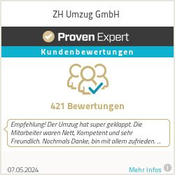 Erfahrungen & Bewertungen zu ZH Umzug GmbH