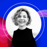 Moderatorin Yvonne Oswald