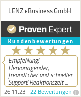 Erfahrungen & Bewertungen zu LENZ eBusiness GmbH
