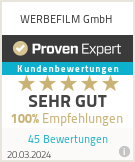 Erfahrungen & Bewertungen zu WERBEFILM GmbH