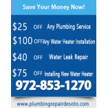 Plumbing Repair Desoto TX