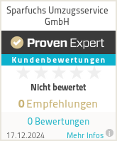 Erfahrungen & Bewertungen zu Sparfuchs Umzüge GmbH & Co. KG