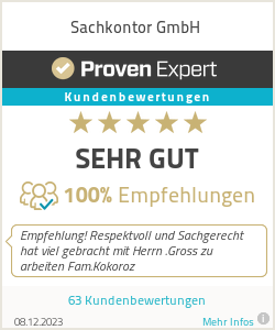 Erfahrungen & Bewertungen zu Sachkontor GmbH