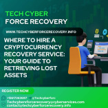 TECH CYBER FORCE RECOVERY FOR EXPERT ASSISTANCE FOR CRYPTO SCAMS