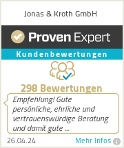 Erfahrungen & Bewertungen zu Jonas & Kroth GmbH