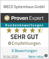 Erfahrungen & Bewertungen zu MECO Systemhaus GmbH