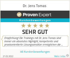 Erfahrungen & Bewertungen zu Dr. Jens Tomas