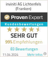 Erfahrungen & Bewertungen zu inviniti AG Lichtenfels (Franken)