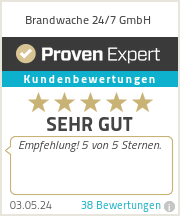Erfahrungen & Bewertungen zu Brandwache 24/7 GmbH