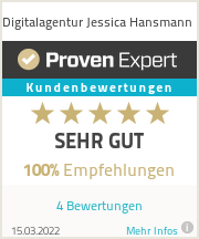 Erfahrungen & Bewertungen zu Digitalagentur Jessica Hansmann