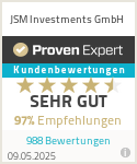 Erfahrungen & Bewertungen zu JSM Investments GmbH