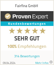 Erfahrungen & Bewertungen zu Fairfina GmbH