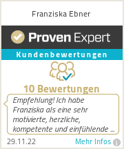 Erfahrungen & Bewertungen zu Franziska Ebner