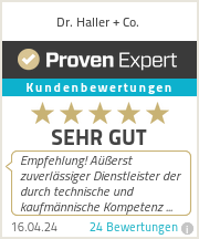 Erfahrungen & Bewertungen zu Dr. Haller + Co.