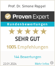 Erfahrungen & Bewertungen zu Prof. Dr. Simone Rappel