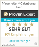 Erfahrungen & Bewertungen zu Pflegehelden® Oldenburger Land