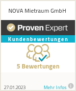 Erfahrungen & Bewertungen zu NOVA Mietraum GmbH