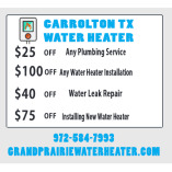 Grand Prairie TX Water Heater