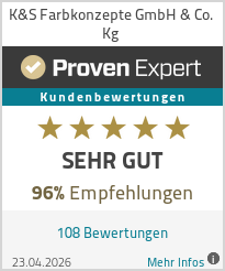 Erfahrungen & Bewertungen zu K&S Farbkonzepte GmbH & Co. Kg