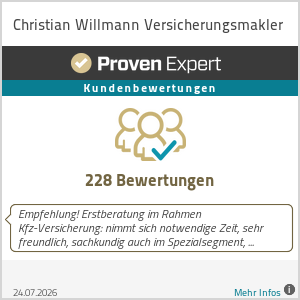Erfahrungen & Bewertungen zu Christian Willmann Versicherungsmakler