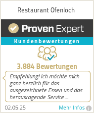 Erfahrungen & Bewertungen zu Restaurant Ofenloch