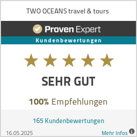 Erfahrungen & Bewertungen zu TWO OCEANS travel & tours