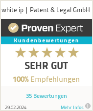 Erfahrungen & Bewertungen zu white ip | Patent & Legal GmbH