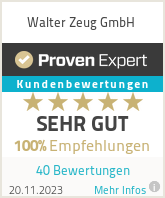 Erfahrungen & Bewertungen zu Walter Zeug GmbH