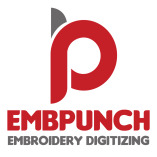 EmbPunch Embroidery Digitizing logo