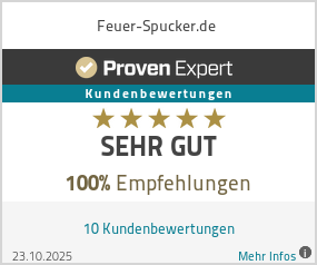 Erfahrungen & Bewertungen zu Feuer-Spucker.de