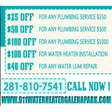 911 Water Heater Galena Park TX