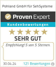 Erfahrungen & Bewertungen zu Pohland GmbH für SehSysteme