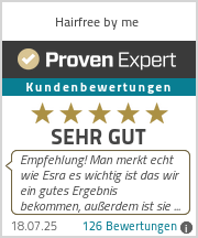 Erfahrungen & Bewertungen zu Hairfree by me