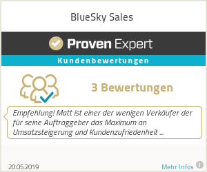 Erfahrungen & Bewertungen zu BlueSky Sales