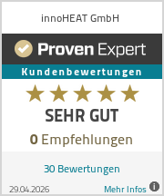 Erfahrungen & Bewertungen zu innoHEAT GmbH