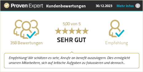 Kundenbewertungen & Erfahrungen zu Benefit Büroservice GmbH. Mehr Infos anzeigen.