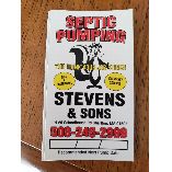 Stevens & Sons Septic Pumping