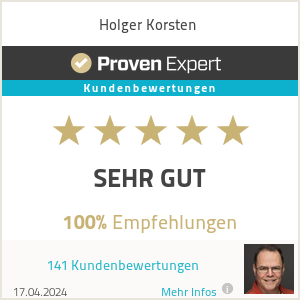 Ratings & reviews for Holger Korsten