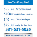 Plumber Katy Texas