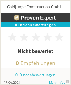 Erfahrungen & Bewertungen zu Goldjunge Construction GmbH