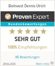 Erfahrungen & Bewertungen zu BioInvest Dennis Ulrich