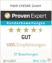 Erfahrungen & Bewertungen zu HWR-CHEMIE GmbH